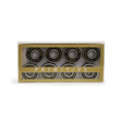 Primitive Roulements (Jeu De 8) Bearings Black Gold