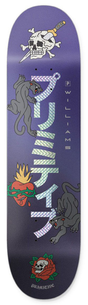 Planche de skateboard Primitive Williams Outsider Purple 8,5"