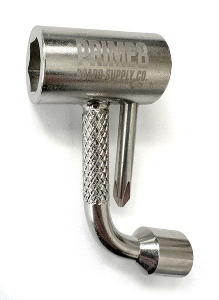 Prime8 Tool Coin Pocket Silver