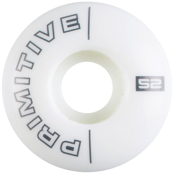 Primitive Wheels (Jeu De 4) 52Mm Rodriguez Cycles White 101A