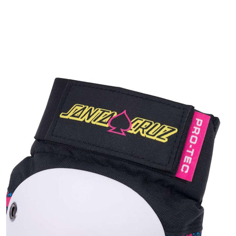 Pro-Tec Pads X Santa Cruz (Uk) Street Gear Junior 3 Pack Open