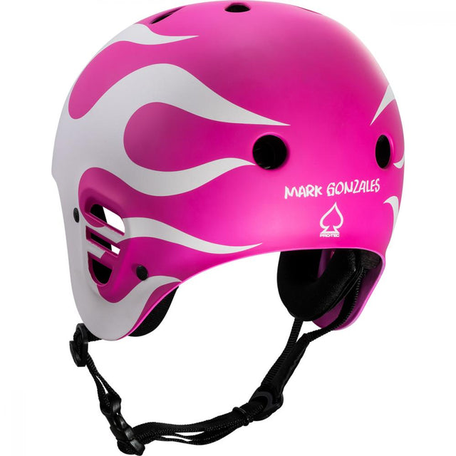 Pro-Tec Helmet (Uk) Full Cut Cert Gonz Flame