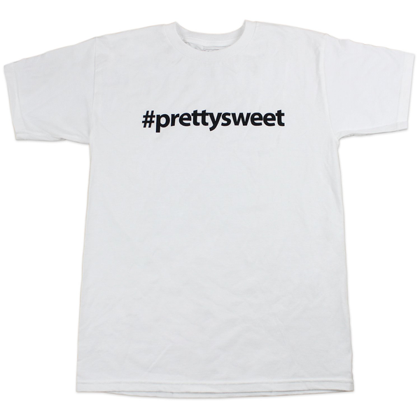 Pretty Sweet T-Shirt Hashtag White