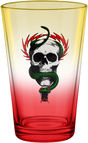 Verre Powell Peralta MC Gill Skull & Snake Yellow Red Fade