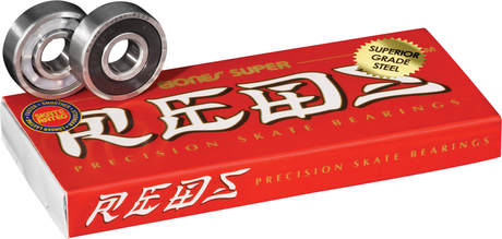 Bones Roulements (Jeu De 8) Super Reds