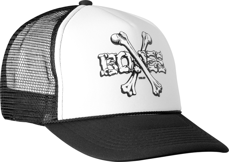 Casquette trucker Powell Peralta Mesh Cross Bones Black