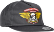 Powell Cap Winged Ripper Snapback Charcoal
