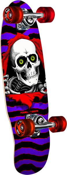 Powell Complete Cruiser Ripper Mini Purple Red