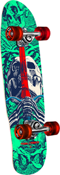 Powell Complete Cruiser Skull & Sword Mint Navy