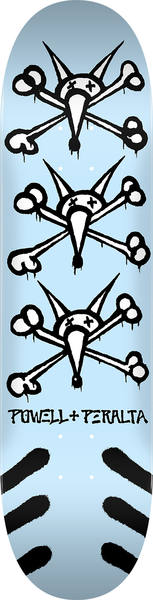 Powell Deck Pp Vato Rats Light Blue