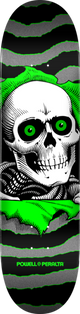 Powell Deck Pp Ripper Silver Green