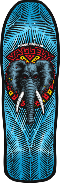 Powell Deck Reissue Vallely Elephant Blue Foil