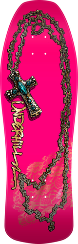 Powell Deck Reissue Ray Underhill Pink Gold Foil 9. X 31.5