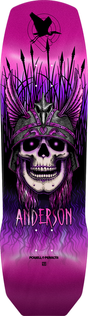 Powell Deck Andy Anderson Heron Pink Foil