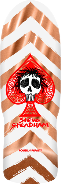 Planche de skateboard Powell Peralta Reissue Steadham Skull Spade Copper Foil 10"