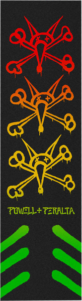 Powell Grip Plaque Rat Bones Fade Ii