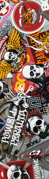 Grip skateboard Powell Peralta Collage 1 White 9" x 33"
