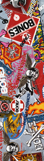 Grip skateboard Powell Peralta Collage 4 White 9" x 33"