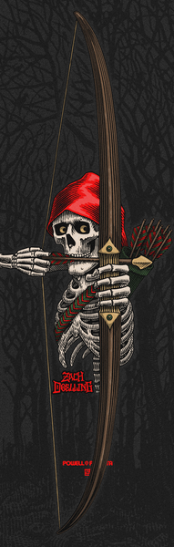 Grip skateboard Powell Peralta Zach Doelling Archer 10,5" x 33"