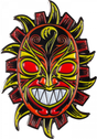 Powell Pin Guerrero Mask Glow Teeth