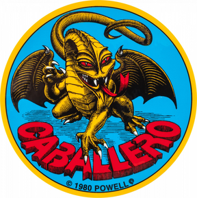 Powell Stickers Steve Caballero 3.5 (20 Pk)