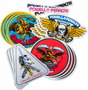 Powell Stickers Assorted (20 Pk)
