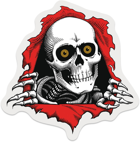 Powell Sticker Ripper Die Cut (Pack De 10) 7.5Cm