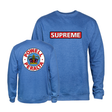 Powell Sweat Supreme Crew Royal Heather