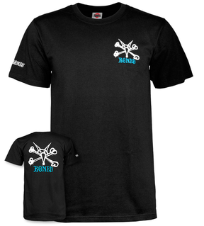 Powell T-Shirt Rat Bones Ss Black
