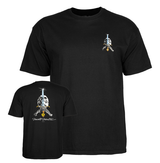 Powell T-Shirt Skull & Sword Ss Black