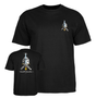 Powell T-Shirt Skull & Sword Ss Black