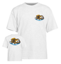 Powell T-Shirt Oval Dragon Ss White