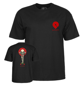 Powell T-Shirt Tucking Skeleton Ss Black
