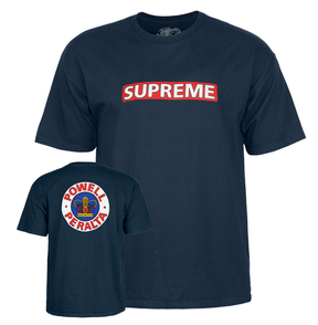 Powell T-Shirt Supreme Ss Navy