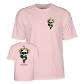 Powell T-Shirt Mcgill Skull & Snake Ss Light Pink