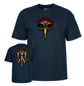 Powell T-Shirt Mike Vallely Elephant Ss Navy