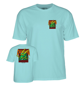 Powell T-Shirt Cab Street Dragon Ss Celedon