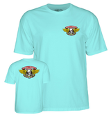 Powell T-Shirt Winged Ripper Ss Celedon
