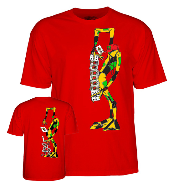 Powell T-Shirt Ray Barbee Rag Doll Ss Red