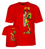 Powell T-Shirt Ray Barbee Rag Doll Ss Red