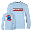 Powell T-Shirt Supreme Ls Powder Blue