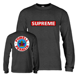 Powell T-Shirt Supreme Ls Charcoal Heather