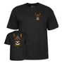 Powell T-Shirt Andy Anderson Skull Ss Black