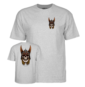 Powell T-Shirt Andy Anderson Skull Ss Heather