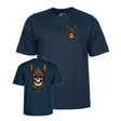 Powell T-Shirt Andy Anderson Skull Ss Navy