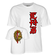 Powell T-Shirt Cab Ban This Ss White