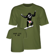 Powell T-Shirt Skate Chimp Ss Military Green