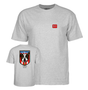 Powell T-Shirt Hill Bull Dog Ss Athletic Heather