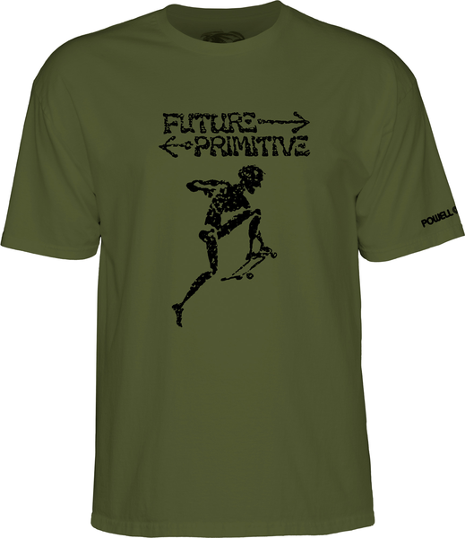 Powell T-Shirt Future Primitive Ss Military Green