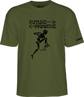 Powell T-Shirt Future Primitive Ss Military Green